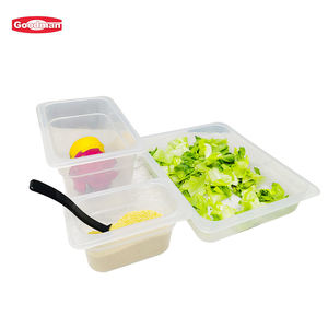 Plat de service rectangulaire en plastique de qualité alimentaire, réutilisable, sans BPA, pour la maison, la cuisine, le restaurant, les fêtes, les buffets, la présentation de fruits et de desserts - Product Image 4