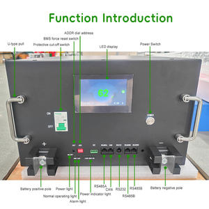 Batterie LiFePO4 14kwh 15 <span class=keywords><strong>Kwh</strong></span> 16 <span class=keywords><strong>kwh</strong></span> 280ah 300Ah 51.2V Batterie lithium-ion empilable montée sur rack pour le stockage de l'énergie solaire domestique - Product Image 2