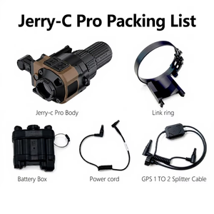 QCNV OEM Ingrosso Kit Completo Termocamera Clip-on <span class=keywords><strong>Jerry</strong></span> C Pro con Anello di Collegamento, Scatola Batteria e Cavi per Aggiornamento Visore Notturno - Product Image 6