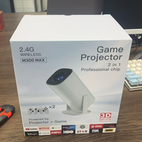 Projecteur de Jeux Hotsale P30MAX 2-en-1 Android 720P 1080P Prêt pour la 3D, Vidéoprojecteur Portable pour Cinéma Maison et Jeux