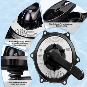 SPX0710XBA17 Couvercle de clé et poignée de remplacement pour pièces de <span class=keywords><strong>pompe</strong></span> de filtre à sable de <span class=keywords><strong>piscine</strong></span> pour vannes multi-ports Vari Flo 1-1/2 - Product Image 2