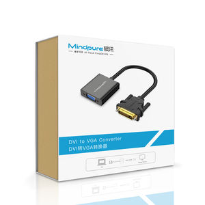 Cavo Adattatore Mindpure 24+1 da DVI Maschio a 15 Pin VGA Femmina, Convertitore con Alimentazione e Altri Accessori <span class=keywords><strong>Audio</strong></span> e <span class=keywords><strong>Video</strong></span> - Product Image 6