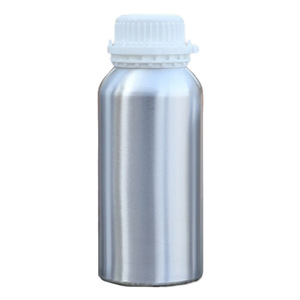 Botellas de aluminio de 500 ml con tapa de rosca pulida, redondas, para productos químicos, pesticidas, aceites esenciales, líquidos de repuesto - Product Image 4