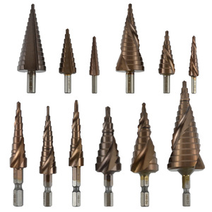Hss Co Step Drill Bit 6mm Straight Shank Gold Finish Metal Drilling Twist Drill Bit - Product Image 5