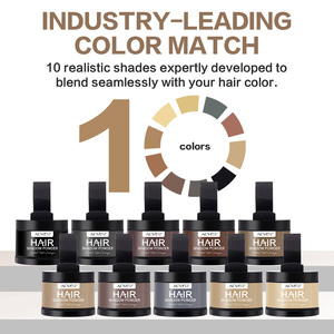 ALIVER 즉시 헤어 라인 섀도우 필러 파우더 개인 라벨 퀵 커버 남성용 방수 헤어 라인 파우더 헤어 루트 컨실러 - Product Image 2