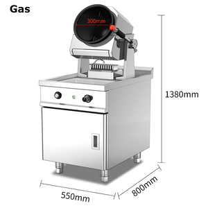 <span class=keywords><strong>Cucina</strong></span> uso automatico macchina per soffriggere cottura a Gas rotante riso fritto <span class=keywords><strong>Robot</strong></span> fornello wok chef wok fornello - Product Image 6