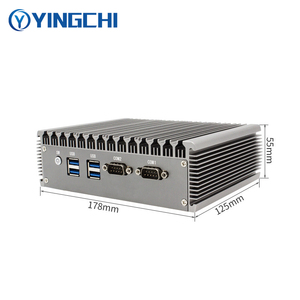 Yingchi Mini PC industriel Core i3 7100U 6157U Win10 Linux Centos 2 * ddr4 4/8gb msata ssd 128/256/512gb ordinateur intégré sans ventilateur - Product Image 4