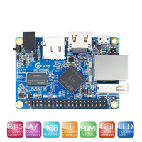 Carte de développement Orange Pi One, ordinateur embarqué Linux OrangePi AllwinnerH3, carte de développement ARM, 1 Go de mémoire