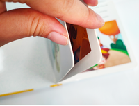 Carnets interactifs pour enfants, couverture rigide, impression offset, reliure parfaite, design personnalisé, thème anime anglais