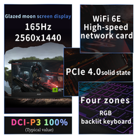 Ordinateur portable de jeu MSI 2025 Star Shadow 15 AI Ryzen Edition 15,6 pouces QHD 165 Hz RTX4060 R7-8845HS 16 Go 512 Go Gen4
