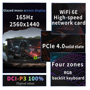 Ordinateur portable de jeu <span class=keywords><strong>MSI</strong></span> 2025 Star Shadow 15 AI Ryzen Edition 15,6 pouces QHD 165 Hz RTX4060 R7-8845HS 16 Go 512 Go Gen4 - Product Image 3