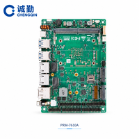 Carte mère industrielle 3,5 pouces intégrée Wildcat Lake DDR5 double LAN 2,5G 6 ports COM DC 9-36V OEM ODM