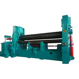 Upper roller universal asymmetric hydraulic three-roller iron sheet plate aluminium rolling machine