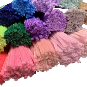 เชือกทำความสะอาดท่อเชนิลล์ 10 สี คละสี ขนาด 6 มม.*30 ซม. ทำด้วยมือจากโพลีเอสเตอร์+เหล็ก ผสมสี สำหรับงานประดิษฐ์ DIY - Product Image 2