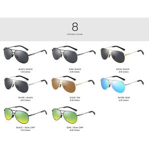 الأكثر شعبية تصميم الطيار الاستقطاب النظارات الشمسية للرجال القيادة الصيد نظارات شمسية - Product Image 6