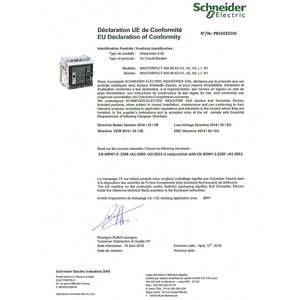 Interruptor Automático de Circuito (ACB) Schneider NW20 H1 NW25H1 NW32 H1 NW40 H1 48287 48300 48312 48322 - Product Image 3