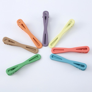 Korean Style Macaron Color Seamless Duckbill Hair Clips 12 Cm For Women Daily Use - Product Image 2