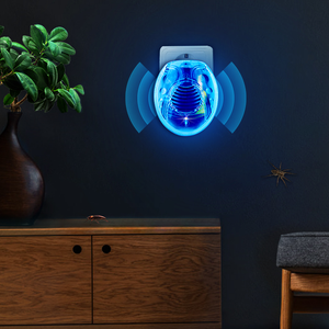 Cắm Điện Trong Nhà Kiểm Soát Dịch Hại Côn Trùng Bọ Chét Thằn Lằn Nhện Bug Răn Đe Siêu Âm Muỗi <span class=keywords><strong>Repeller</strong></span> - Product Image 2