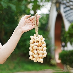 Popular Natural Nut Shell Wind <b>Chime</b> <b>Bells</b> Home Decor Hanging Ornament Healing Instrument for Yoga Meditation - Product Image 6