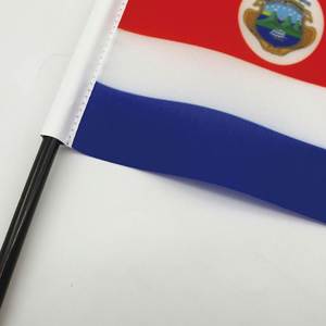 Bandera de Costa Rica de 14x21cm con Base para Decoración de Mesa o Escritorio, Nuevas Tendencias al por Mayor - Product Image 2