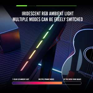 Escritorio Profesional para Juegos de PC, Diseño Ergonómico Moderno en Forma de <span class=keywords><strong>L</strong></span>, con Iluminación RGB LED, para Deportes Electrónicos - Product Image 5