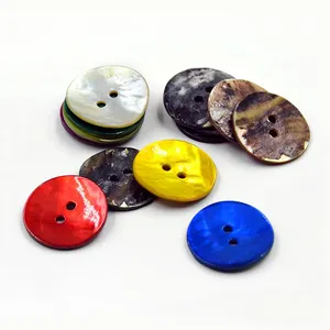 2022 Hot Selling Wholesale Custom Colors Pink 12mm Natural Agoya Akoya Shell Buttons