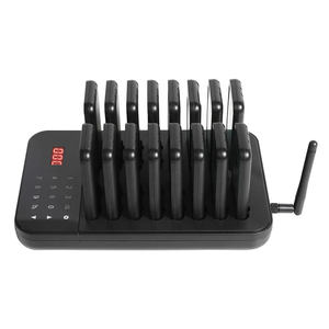 Quán Cà Phê Mini không thấm nước của khách hàng đợi phân trang 16 Buzzers không dây bồi bàn Coaster rung beeper gọi điện thoại hệ thống máy nhắn tin nhà hàng - Product Image 2