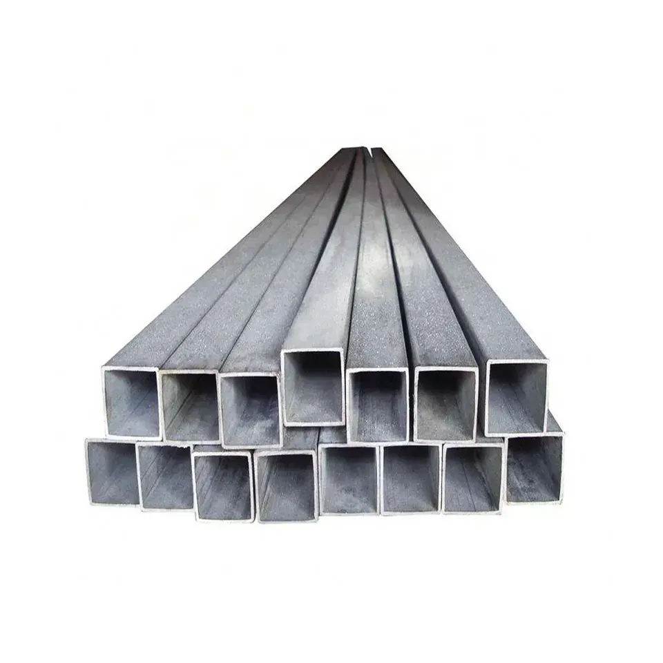 ASTM A36 Resistência à Corrosão Forte Ms Tubo Quadrado 40*40 50*50 Tubo de Aço Quadrado Galvanizado Gi Tubo para Construção