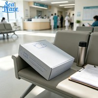 Boîte cadeau en papier rigide personnalisée avec logo sur mesure pour l'expédition en détail