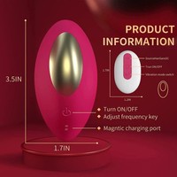 Meistverkaufter Silikon-Vibrator im neuen Stil mit Fernbedienung, wasserdicht, unsichtbar, tragbarer Slip-Vibrator