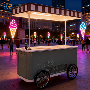 Chariot mobile <span class=keywords><strong>de</strong></span> gelato <span class=keywords><strong>et</strong></span> crème glacée à forte rentabilité avec congélateur <span class=keywords><strong>de</strong></span> présentation, remorque commerciale <span class=keywords><strong>de</strong></span> vente <span class=keywords><strong>de</strong></span> bâtonnets glacés pour événements en extérieur <span class=keywords><strong>et</strong></span> en rue - Product Image 1