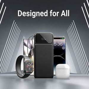 พาวเวอร์<span class=keywords><strong>แบ</strong></span>งค์พกพา 30000 มิลลิแอมป์ พร้อมหน้าจอแสดงผลดิจิตอล <span class=keywords><strong>ชาร์จ</strong></span>โทรศัพท์ 4 พอร์<span class=keywords><strong>ต</strong></span> USB ช่อง Type C <span class=keywords><strong>รอง</strong></span>รับการชาร์จเร็วพิเศษ 22.5 วั<span class=keywords><strong>ต</strong></span><span class=keywords><strong>ต</strong></span>์ PD - Product Image 4