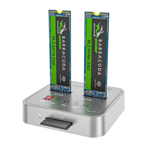 MAIWO/OEM nvme m.2 <span class=keywords><strong>ssd</strong></span> duplicateur adaptateur enceinte d'accueil, usb-c 10Gbps, pour clé SATA <span class=keywords><strong>m2</strong></span> 2230,2242,2260,2280,22110 - Product Image 3