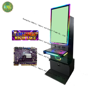 Deluxe chương trình xếp hạng siêu Đồng tiền hoạt động trò chơi <span class=keywords><strong>Arcade</strong></span> dọc cuộc sống phong phú của Mỹ 2 trong 1 trò chơi Hội Đồng Quản trị cho kỹ năng trò chơi máy - Product Image 6