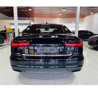 Kit carrosserie complet avec phares, feux arrière, pare-chocs, calandre, échappement, pare-chocs arrière pour Audi A6 C7, mise à niveau vers S6 RS6 2016 C7PA