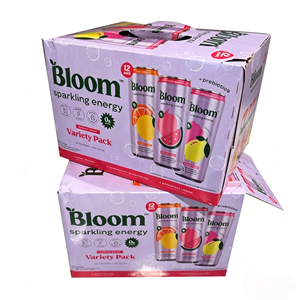 Caja de Transporte de Papel Personalizada para 8 Latas de Bebidas Alcohólicas de 355 ml, Estándar/Elegante, con Pegamento en Ambos Lados - Product Image 6