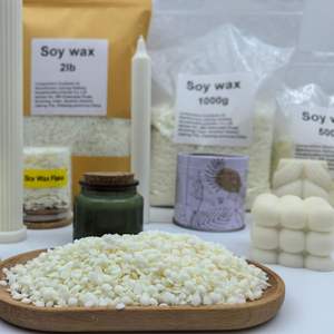 เม็ดขี้ผึ้งถั่วเหลืองทำจากจีนสำหรับทำถ้วยและเทียนเสาในโอกาสเทศกาลเช่นดิวาลีและเดือนรอมฎอน - Product Image 4