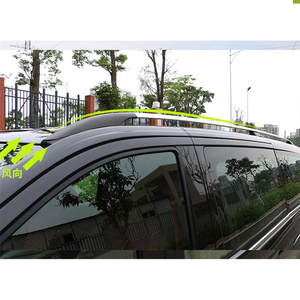 Barres de toit en acier inoxydable pour <span class=keywords><strong>Mercedes</strong></span> Classe V W447 V260 <span class=keywords><strong>Vito</strong></span> - <span class=keywords><strong>Porte</strong></span>-bagages de toit (Noir/Argent) - Product Image 6