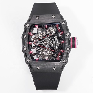 Offerta <span class=keywords><strong>Black</strong></span> <span class=keywords><strong>Friday</strong></span> 38-02 Orologio Meccanico da Uomo in Fibra di Carbonio Nera con Movimento Tourbillon Cavo, Orologio di Lusso per Affari - Product Image 1