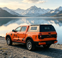 Couverture de benne haute pour pick-up Fiat en acier au manganèse noir carbone, protection tout-terrain 4x4, installation facile, haute qualité