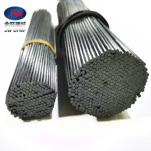CFRP-varilla de fibra de carbono ligera de alta resistencia, 2mm, 3mm, 4mm, 10mm, 3k, se puede añadir