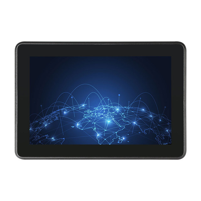 10.1Inch Industrial Capacitive Touch Screen Monitor Embedded Industrial Panel Mounted Lcd Monitor Front IP65 Display with DVI