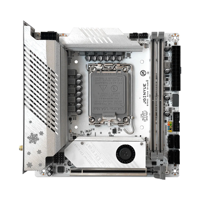 B760i Motherboard LGA 1700 Support Intel Core 12th 13th DDR4 3200mhz RAM Latest Mini Itx B760i-Snow Dream
