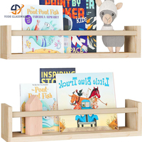 Étagères flottantes pour pépinière Étagères à livres pour chambre d'enfant Étagères murales pour enfants Étagères murales en bois massif pour livres