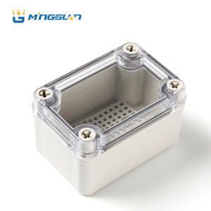Mingguan透明カバーPCエンクロージャーABS小型プラスチックジャンクションボックスIP67防水電子機器エンクロージャー80*120*50 - Product Image 2