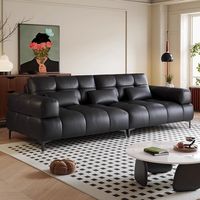 Neues Modell Modernes Günstiges Ledersofa-Set Wohnzimmermöbel Günstige Großhandels-Couch Leder-Wohnzimmersofas für den Heimgebrauch