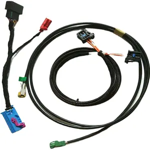 liquid Crystal Virtual Cluster LCD Instrument installation cable Install Harness Wire For A3 8V Q2
