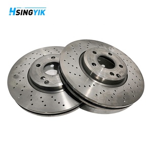 Cubierta de Disco de Freno Delantero de Acero con Alto Contenido de Carbono OEM 2184210312 de 322x32mm para <span class=keywords><strong>Mercedes</strong></span>-Benz <span class=keywords><strong>CLS</strong></span> C218/X218 - Product Image 3