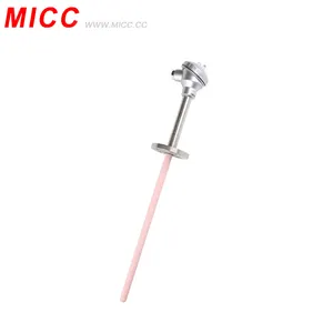 Micc khuếch tán nhiệt nhanh moq: 10 cái cặp nhiệt điện với mẫu ống bảo vệ gốm có sẵn
