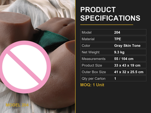Masturbatore Maschile Realistico 3D con Dettagli Morbidi di Vagina, Ano e Glutei, Colore Pelle - Product Image 4